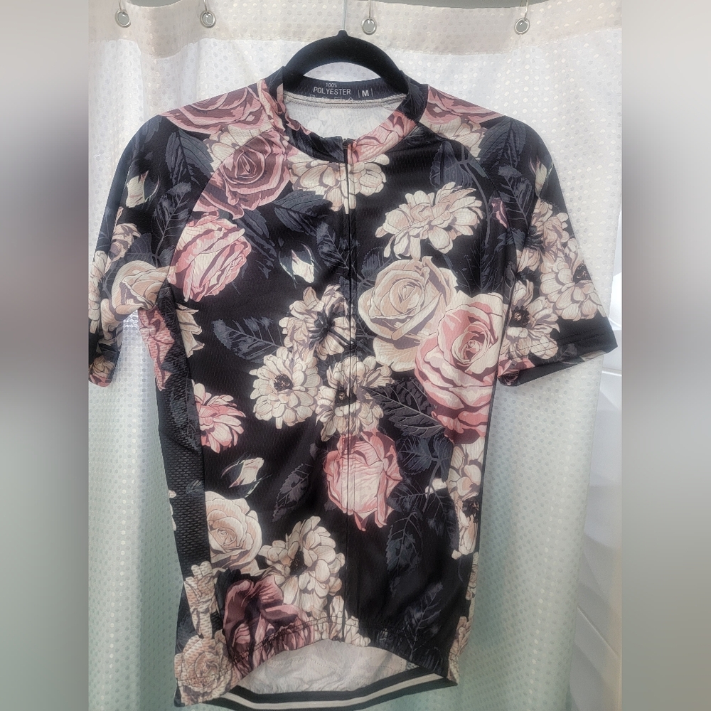 Vintage Floral Women's Cycling Jersey